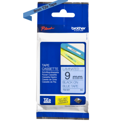Brother TZE521 PTouch Ribbon 9mm x 8m