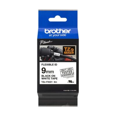 Brother TZEFX221 PTouch Ribbon 9mm x 8m