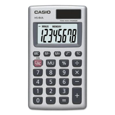 Casio HS8VA Pocket Calculator