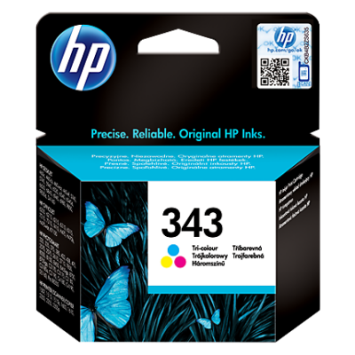 HP C8766E 3 COLOUR INK CART 7ml NO.343