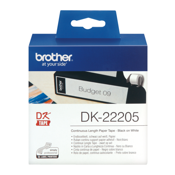 CONT PAPER TAPE 62MM x 30.48M