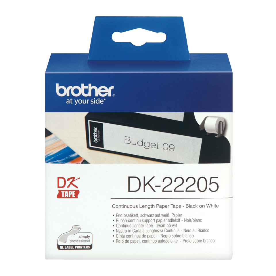 CONT PAPER TAPE 62MM x 30.48M