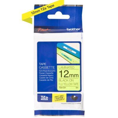 Brother TZEC31 PTouch Ribbon 12mm x 5m