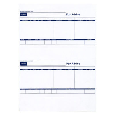 Sage Comp Standard Payslip BX1000