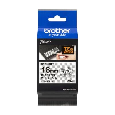 Brother TZESE4 PTouch Ribbon 18mm x 8m