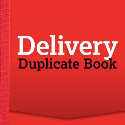 Silvine Dup Delivery Book 210x127mm Pk6