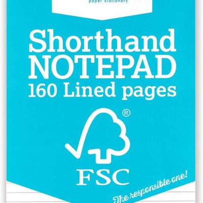 Silvine FSC Shand Notebook Feint PK10
