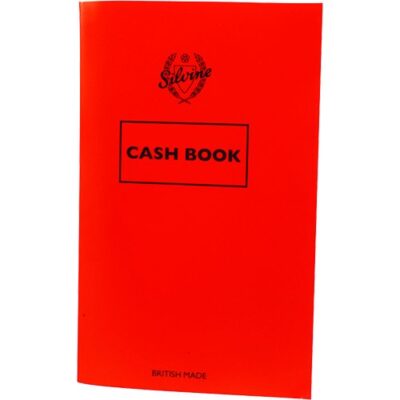 Silvine Cash Book 159X99MM 36LF PK24