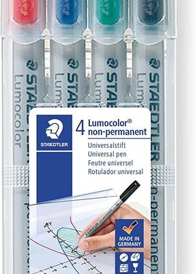 Lumocolor OHP Pen Non-perm Med 0.8 Asstd