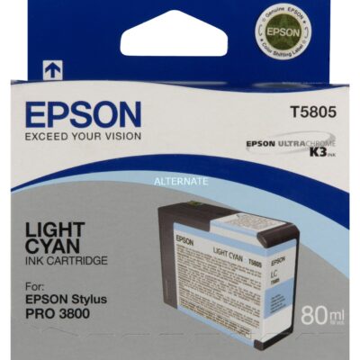 EPSON STYLUS PRO 3800 LGT CYAN 8OML