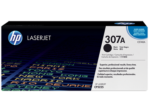 HP CE740A CP5225 BLACK TONER CARTRIDGE