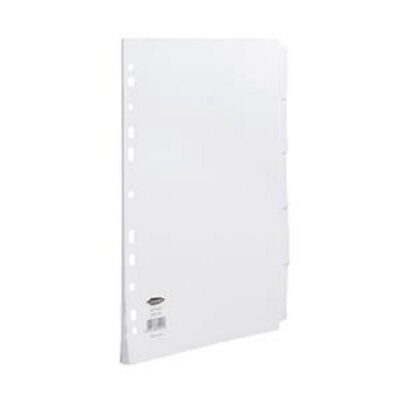 ValueX Divider A4 5 Part White Card