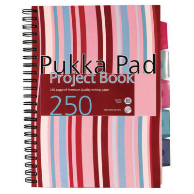 Pukka Project Book A5 Wire Asst PK3