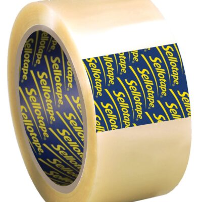 Sellotape Pack Tape 50mmx66m Clear PK6