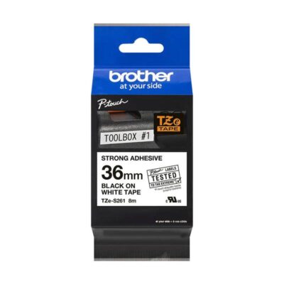 Brother TZES261 PTouch Ribbon 36mm x 8m