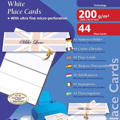 Decadry Wh Plccrd 200gsm Pk 44