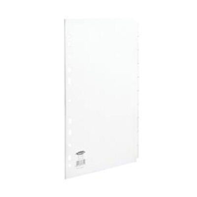 ValueX Divider A4 10 Part White Card