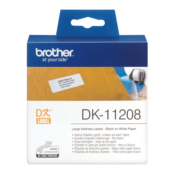 LARGE ADDRESS LAB TAPE 38x90MM