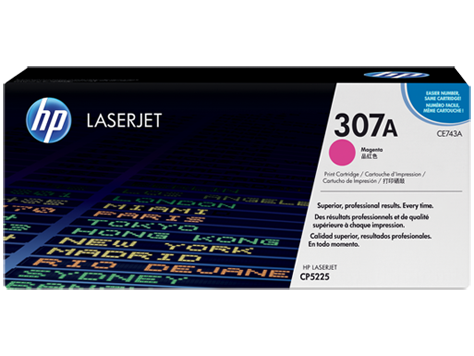 HP CE743A CP5225 MAGENTA TONER CARTRIDGE
