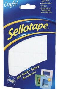 Sellotape StickyFixers Perm 140 Pads PK6