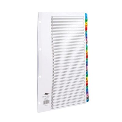 Concord Index A4 1-31 Mylar Asstd