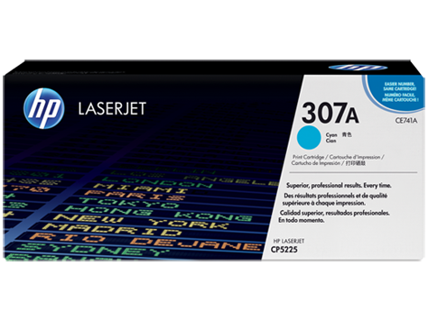 HP CE741A CP5225 CYAN TONER CARTRIDGE