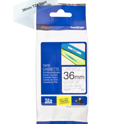 Brother TZE161 PTouch Ribbon 36mm x 8m