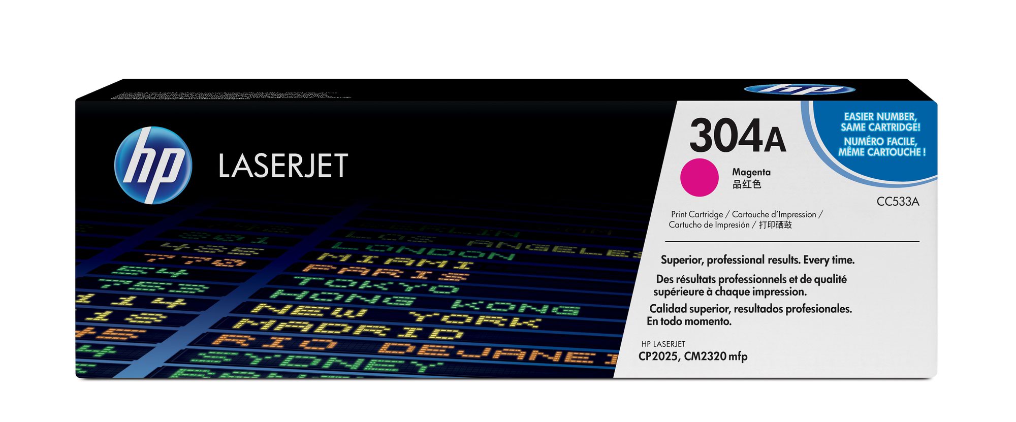 HP CC533A LJET CP2025 MAGENTA NO 304A