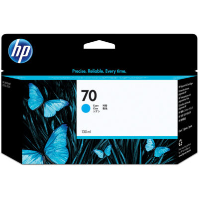 HP C9452A 70 CYAN INK CARTRIDGE 130ML