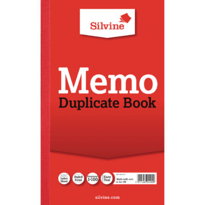 Silvine Trip Memo Book 210x127mm PK6