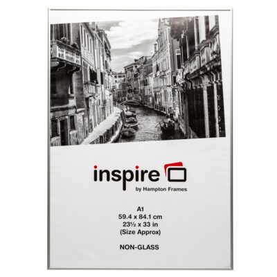 A1 Poster Frame Aluminium In Classic Sat