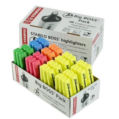 BOSS Highlighter 5 Clrs PK48