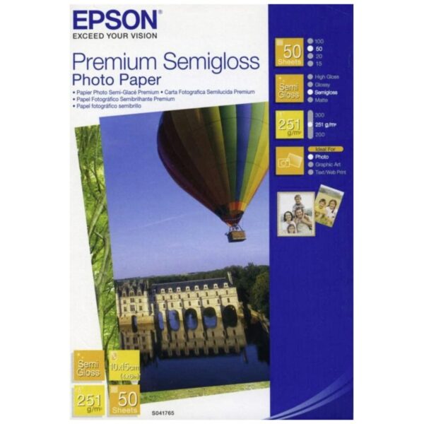 PREM SEMIGLOSS PHOTO PAPER 10X15