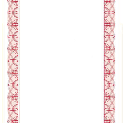 Red Reflex A4 Certifcate Paper PK30