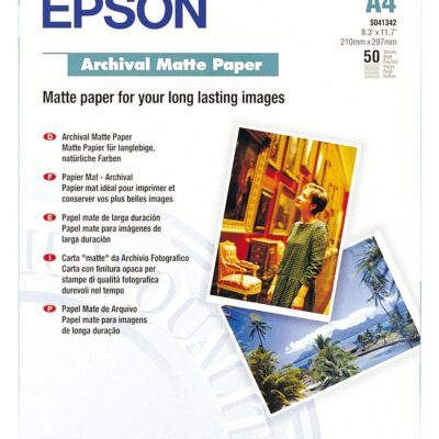 ARCHIVAL MATTE PAPER A4 50 SHEETS