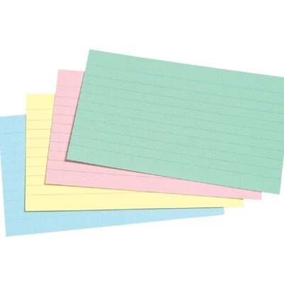 Concord Record Cards 152x102mm Ass PK100