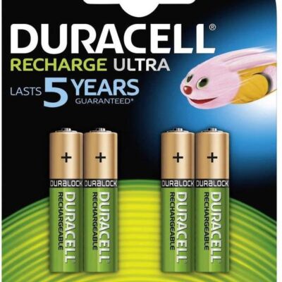 Duracell Rechargable AAA 900mAh PK4