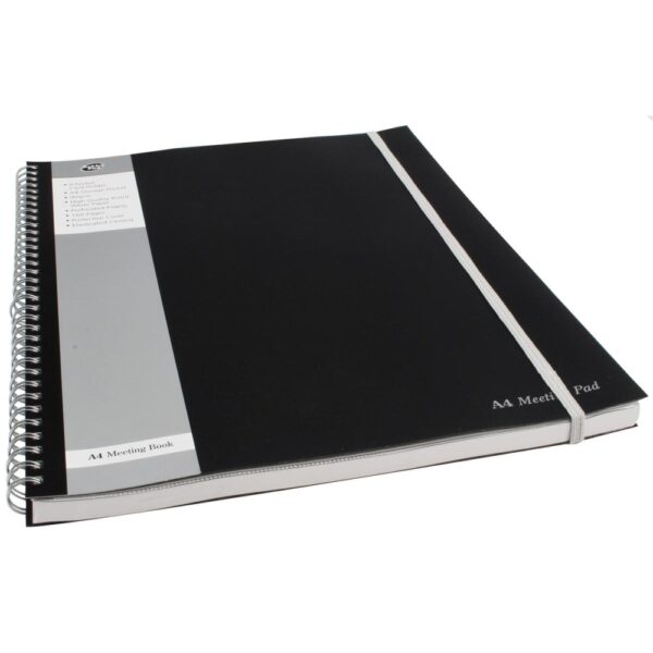 Pukka Jotta Meeting Pad A4 BK PK3