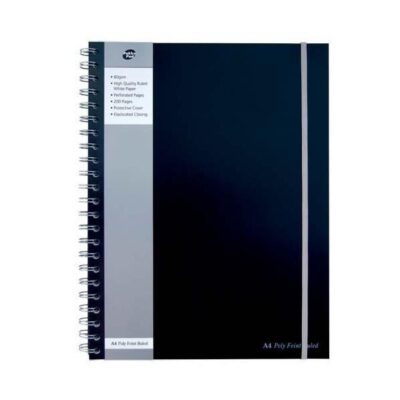 Pukka Poly Jotta A4 Notebook BK PK3