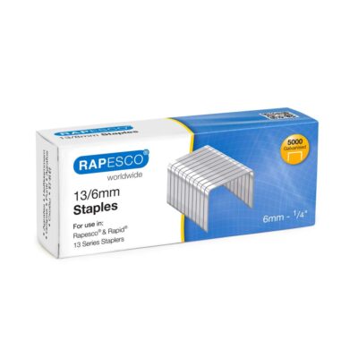 Rapesco 13/6mm Staples PK5000