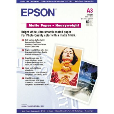MATTE HEAVYWEIGHT PAPER A3 50SHEETS