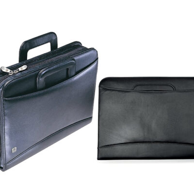 Conference Folder with Retractable Handl