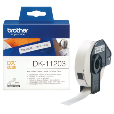 Brother DK11203 PTouch 17mm x 87mm