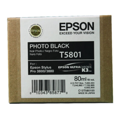 EPSON STYLUS PRO 3800 PHOTO BK 8OML