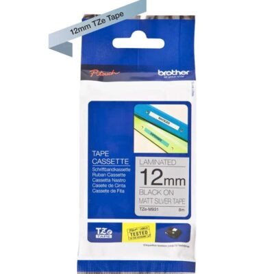 Brother TZEM931 PTouch Ribbon 12mm x 8m