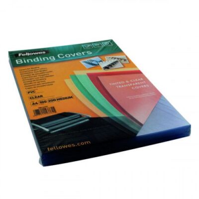 PVC Cover A4 200 Microns Clear (PK100)