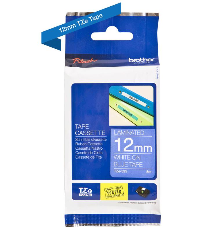 Brother TZE535 PTouch Ribbon 12mm x 8m