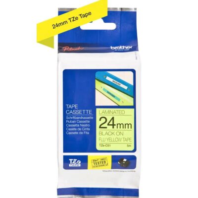 Brother TZEC51 PTouch Ribbon 24mm x 5m