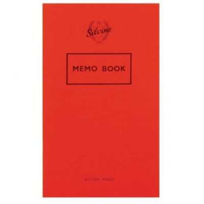 Silvine Memo Book 159X95MM 36LF PK24