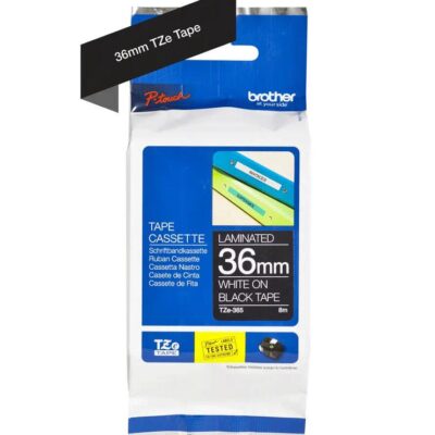Brother TZE365 PTouch Ribbon 36mm x 8m